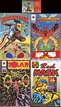 A selection of 3D comics