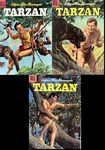 Three issues of Dell Tarzan