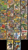 A selection of covers from Tales of Suspense