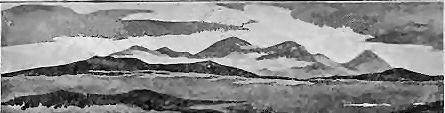 A drawing of the moors