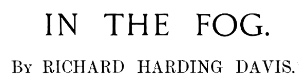 Original title art for In The Fog