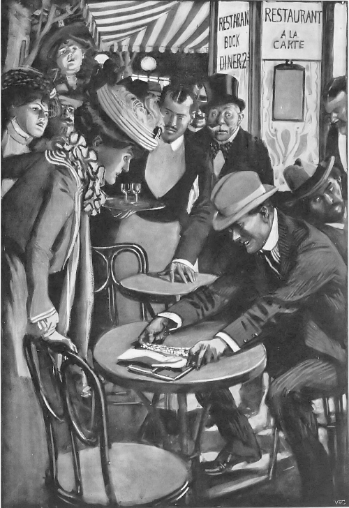 I spread out the diamonds on the caf&eacute; table.