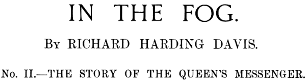 Original title art for The Story of the Queen's Messenger