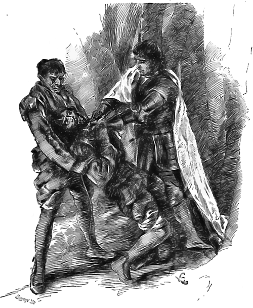 A grip of iron closed round his throat