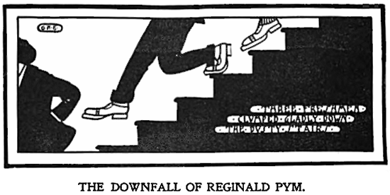 Title illustration for The Downfall of Reginald Pym
