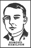 Drawing of Edmond Hamilton