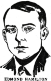 Drawing of Edmond Hamilton from the April, 1931 issue of Wonder Stories