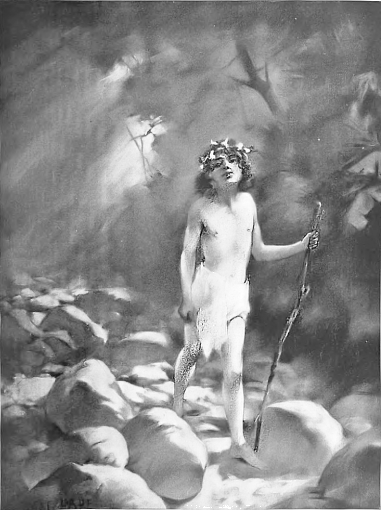 Mowgli presents himself illustration