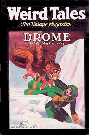 Cover to Weird Tales January 1927
