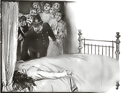 Mrs. Carmichael was found murdered in her room