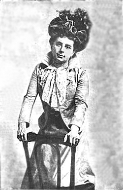 Baroness Orczy from The Royal Magazine April 1902