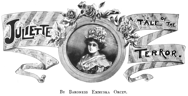 Original title art for Juliette A Tale of the Terror