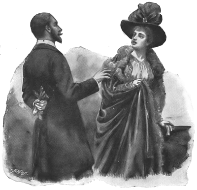 Then she turned and faced him, and their eyes met.