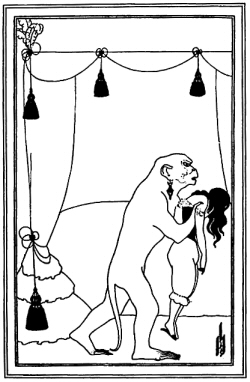 Murders in the Rue Morgue by Aubrey Beardsley