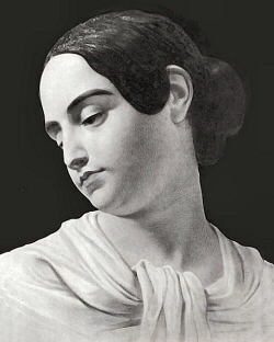 Painting of Virginia Poe