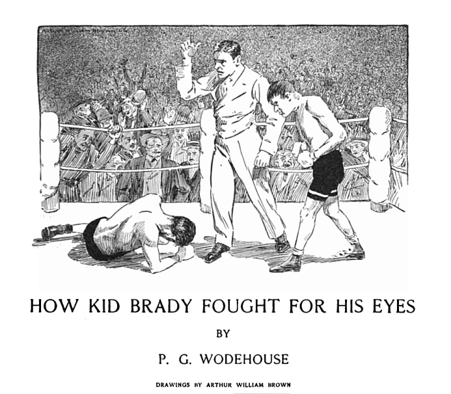 Kid Brady title art from Pearson's Magazine